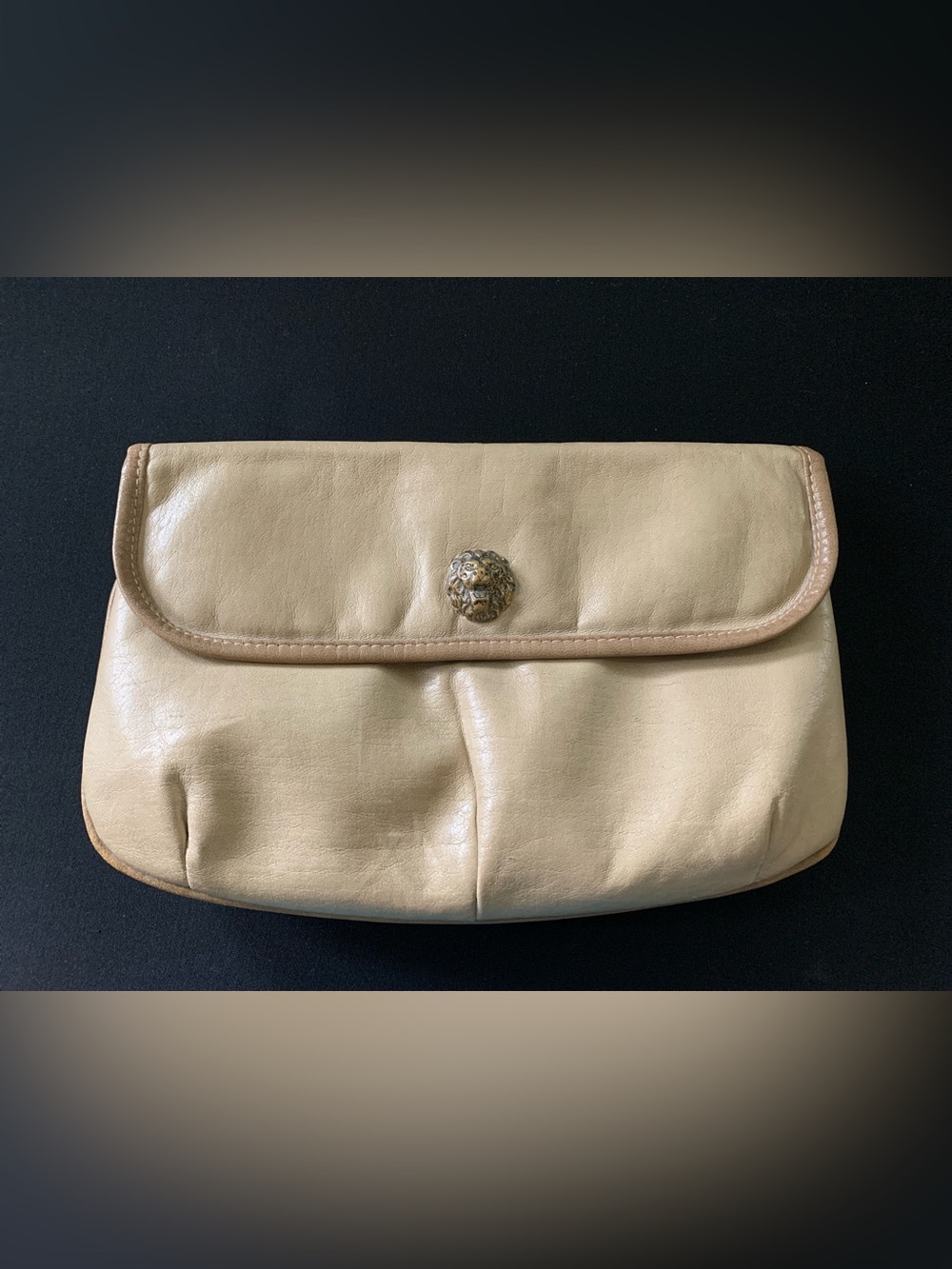 BAGGS Beige cream handbag wallet